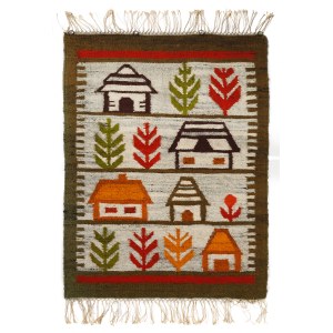 Kilim z domkami