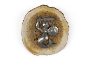 Brooch with the Warsaw Mermaid