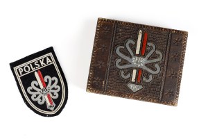 FIS Zakopane casket and patch, 1962