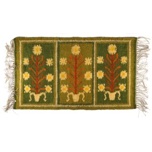 Kilim z motywem kwiatowym