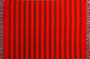 Sieradz striped bedspread, Cooperative of Work of Folk and Artistic Handicrafts