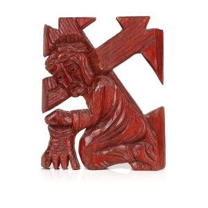 KULIG, Płaskorzeźba: Jezus upada pod krzyżem, 2005