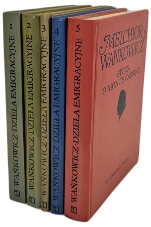 WAŃKOWICZ Melchior - DZIE£A EMIGRACYJNE Part 1-5, ed.1991