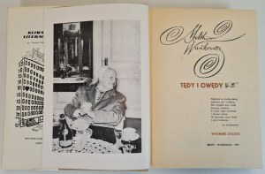 WAŃKOWICZ Melchior - TĘDY I OWĘDY, wyd.1971