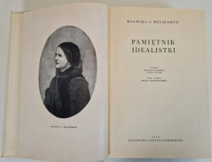 MEYSENBUG M. - MEMORY OF AN IDEALIST, ed.1960
