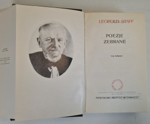 STAFF Leopold - ZEBRIED WORKS TOM I-II, ed.1967