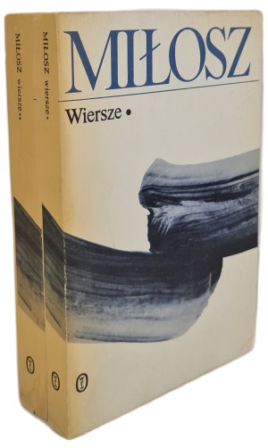 MILLOSZ CZESŁAW - WIERSZE TOM I-II, ed.1985
