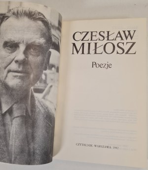 MILLOSZ CZESŁAW - POEZJE, ed.1982