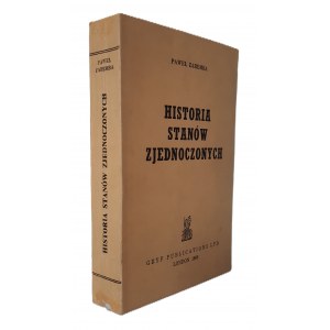 ZAREMBA Paweł - HISTORIA STANÓW ZJEDNOCZONYCH, Londyn 1968