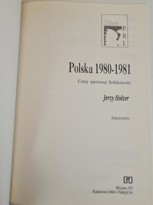 HOLZER Jerzy - POLAND 1980-1981, ed.1995 Illustrations