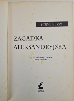 BERRY Steve - THE ALEXANDRIC PRINCIPLE, ed.2007