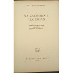 REMARQUE Erich Maria - NA ZACHODZIE BEZ ZMIAN Wydanie I Powojenne