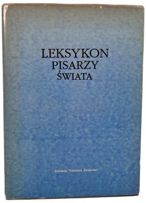 LEXICON OF WORLD WRITERS OF THE 20th CENTURY, ed.1993