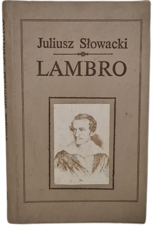 SLOWACKI Juliusz - LAMBRO the Greek Insurgent. A Poetic Novel in Two Songs, EDITION 1 of 1979.