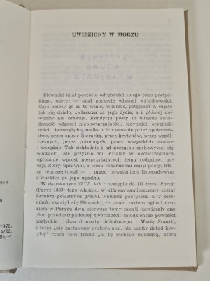 SLOWACKI Juliusz - LAMBRO the Greek Insurgent. A Poetic Novel in Two Songs, EDITION 1 of 1979.