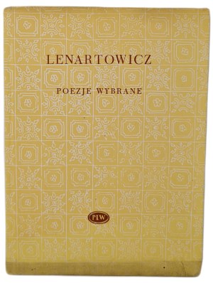LENARTOWICZ Teofil - SELECTED POETIES Issue 1[Library of Poets].