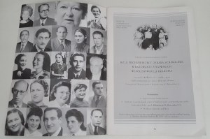 [Exhibition Catalogue] THE JEWISH CO-WORKERS OF KRAKOW SAVED BY OSKAR SCHINDLER