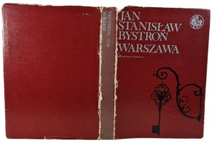 BYSTROŃ Jan Stanislaw - WARSAW in the series Library Mermaid, ed.1977