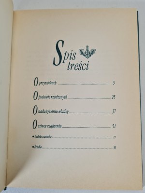 ed. by ŁASKI Adam - O WŁADZY sentencje-myśli-aforyzmy, ed.2001