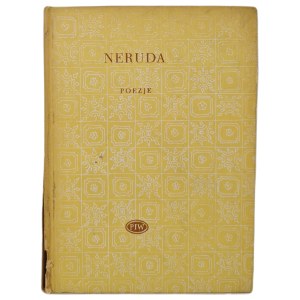 NERUDA Pablo - Poezje, Wydanie 1 z 1975 roku, Seria Biblioteka Poetów.