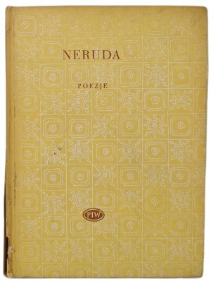 NERUDA Pablo - Poems, 1st Edition, 1975, Poets' Library Series.