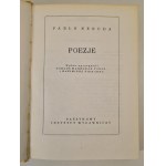 NERUDA Pablo - Poezje, Wydanie 1 z 1975 roku, Seria Biblioteka Poetów.