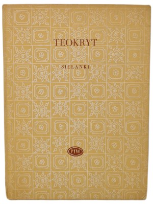 Theocritus - SIELANKI, published in 1969, Poets Library Series