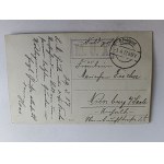 ZDJĘCIE WOŁYŃ, CHATA, ŻOŁNIERZE, WOJSKO, STEMPEL 1917 R