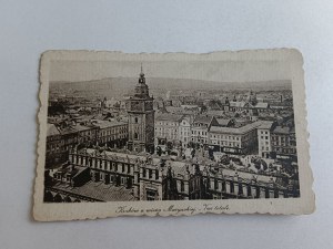 POSTCARD KRAKOW FROM MARIANSKA TOWER