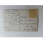 POCZTÓWKA LUBLIN KRAKOWSKIE PRZEDMIEŚCIE 1918 R