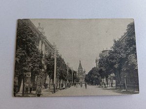 POSTCARD RADOM STREET WIDE, STAMP, STAMP, STAMP CENSORSHIP