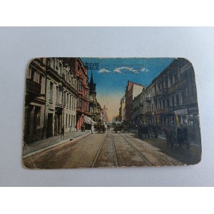 POSTCARD LODZ PIOTRKOWSKA STREET