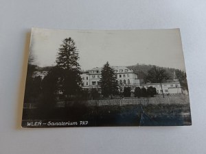 PHOTO WLEŃ SANATORIUM PKP, STAMP, STAMP