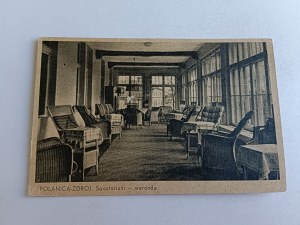POSTCARD POLANICA ZDRÓJ SANATORIUM VERANDA