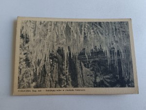 POSTCARD WIELICZKA, SALT MINE, SALT STALACTITES IN KOLERWEIN SIDEWALK, CAVE, STALACTITE