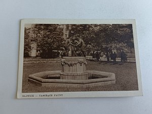 POSTCARD GLIWICE DANCING FAUNA, FOT GAJDZIK