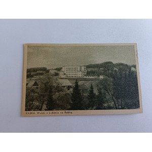 POCZTÓWKA RABKA WIDOK Z LUBONIA NA RABKĘ