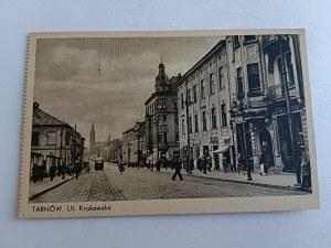 POSTCARD TARNÓW KRAKOWSKA STREET 1939