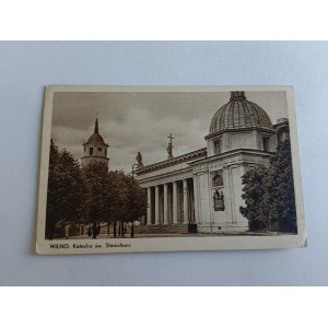 POSTCARD WILNO ST. STANISLAV CATHEDRAL
