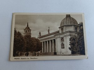 POSTCARD WILNO ST. STANISLAV CATHEDRAL