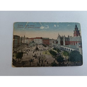 POSTCARD KRAKOW MAIN SQUARE