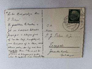 POSTCARD BRESLAU LIEBICHSHOHE STAMP BRESLAU LIEBICHSHOHE STAMP 1940