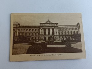 POSTCARD LVIV LEMBERG PARLIAMENT 1917