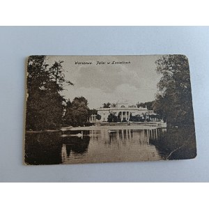POCZTÓWKA WARSZAWA PAŁAC W ŁAZIENKACH