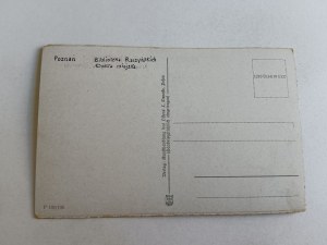 POSTCARD POZNAŃ RACZYNSKI LIBRARY, CITY OPERA HOUSE