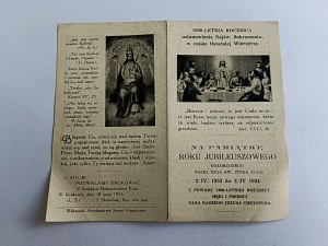 MEMENTO OF THE HOLY JUBILEE YEAR 1933