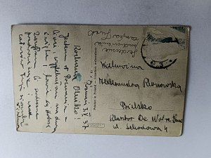POSTCARD POZNAŃ PLAC WOLNOŚCI, RACZYNSKI LIBRARY, MUSEUM 1937