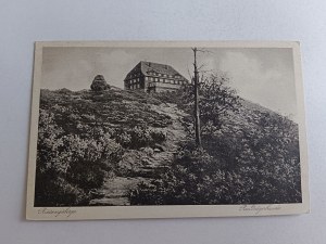 POSTCARD KARKONOSZE RIESENGEBIRGE CHALET