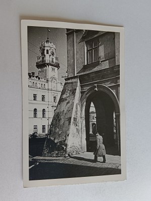 POSTCARD JAROSLAW, FRAGMENT OF AN ARCADE