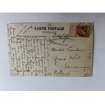 POCZTÓWKA STATEK, OSTENDE LA MALLE, ZNACZEK, STEMPEL 1907 R